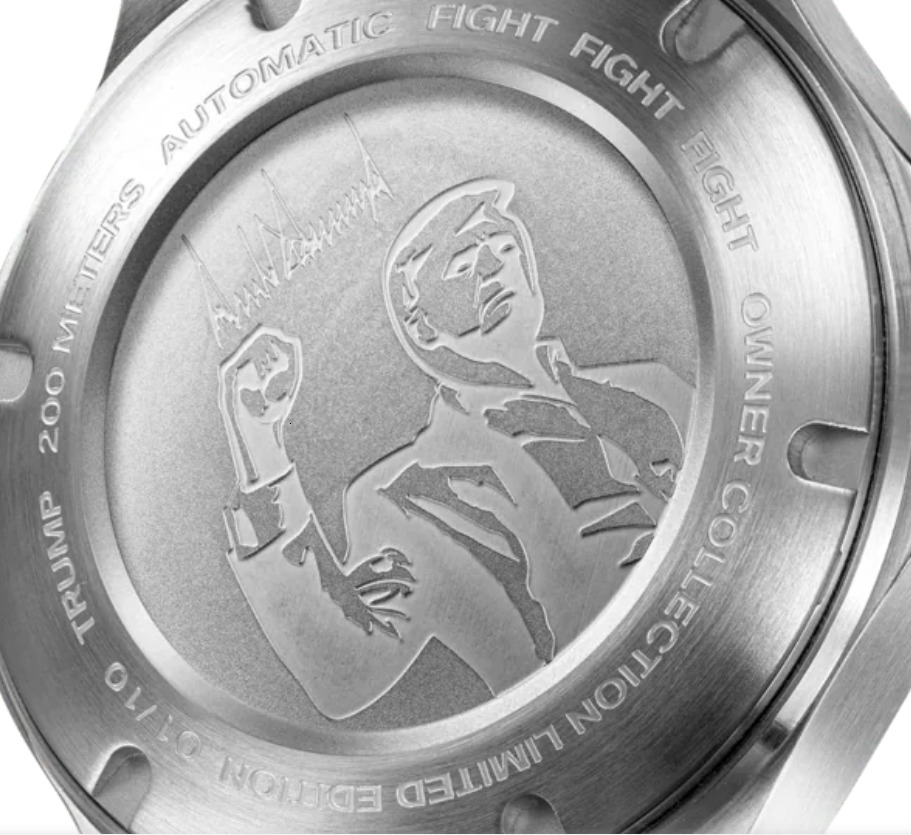 Red Trunnp Watch Victory Beauty FIGHT 2024 MAGA Never Surrender Mens Womens Wrist Watches With Gift Box