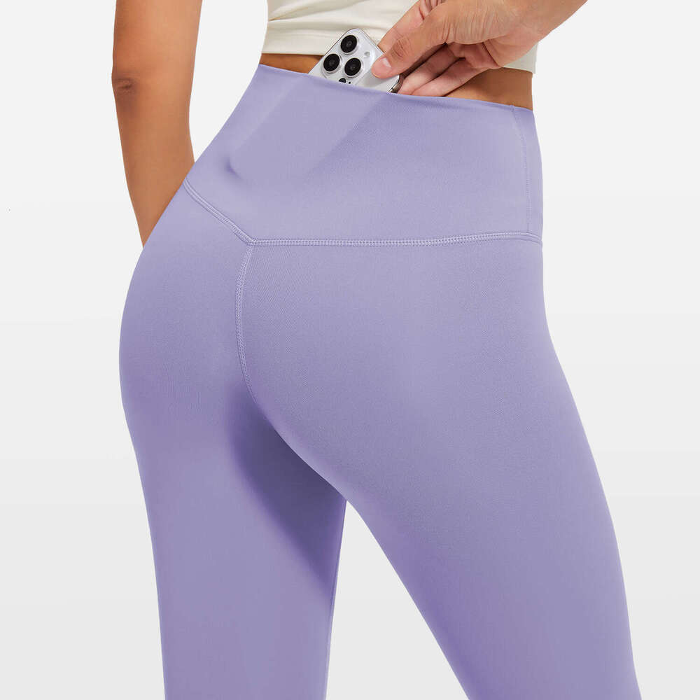 Summer Bare Sensation Yoga for Women High Waist Peach Hip Lift Sports Fitness No Embarrassing Lines Quick-Dry Tight Long Pants c1