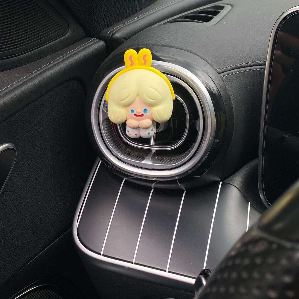 Aromatherapy Car-Mounted Aromatherapycar Perfume Fresh Internet Celebrity Boy Boyfriend Perfume Cute Air Vent Diffuser Stone Decoration Car Interior O