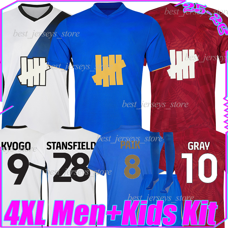 4XL 2025/26 BiRmInGhAms Soccer Jerseys City STANSFIELD DYKES KYOGO PAIK GRAY ANDERSON DUCKSCH DOYLE TOMOKI LAIRD KLARER Men Kids Kits socks sets Football Shirts