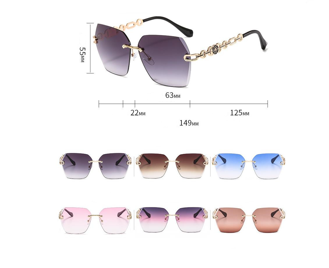 Designer Sunglasses For Women Sunglasses Fashion Classic Sunglasses Luxury Polarized Goggle Pilot PC Frame Oversized UV400 Eyewear KP8102