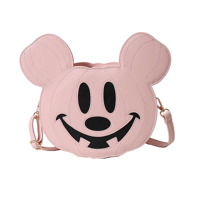 Bags Single Shoulder Niche Halloween Quirky Pumpkin Personality Crossbody Creative Patchwork Cartoon Bag