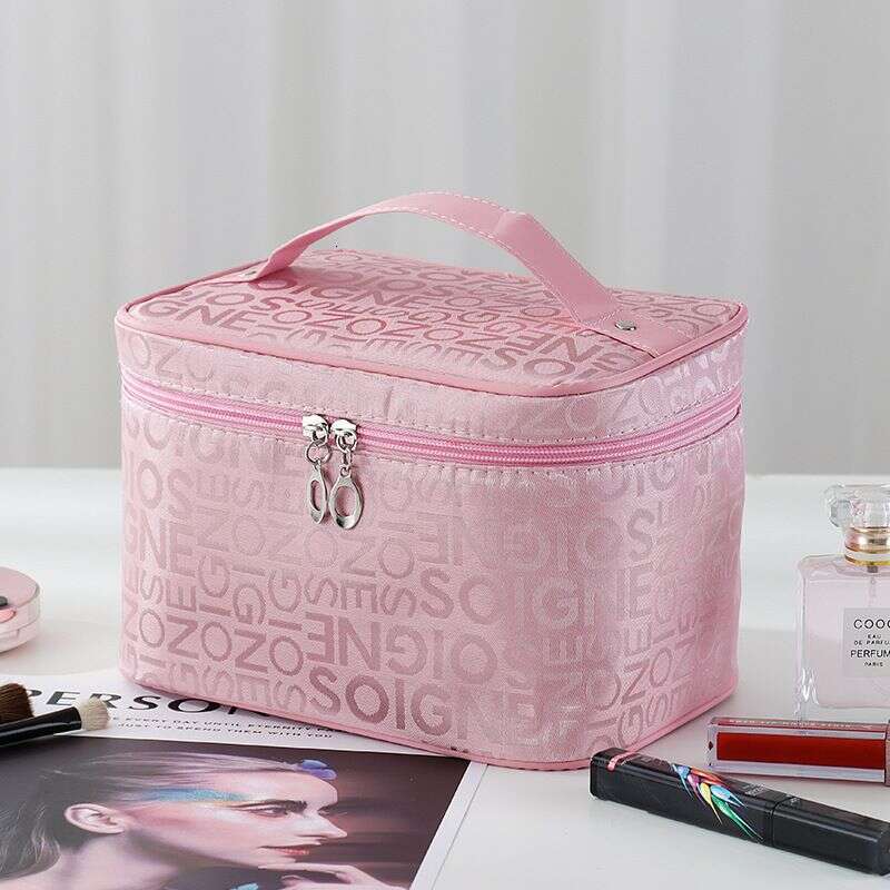Women's Bags New Internet Celebrity Cosmetic Version Large Capacity Girly Portable Travel Hand Held Toiletry Storage Bag Manufacturer Wholesale