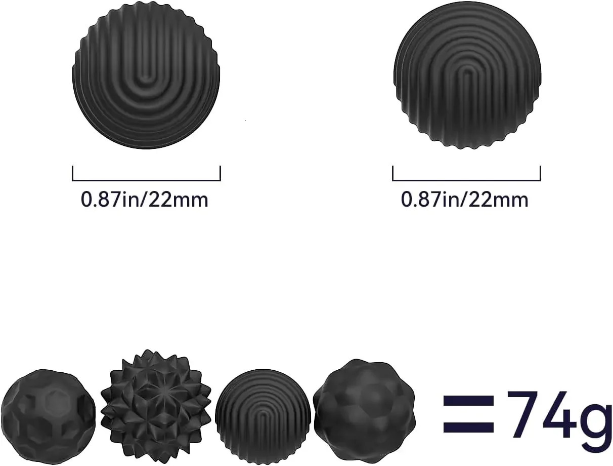 Silicone Magnetic Sensory Balls Fidget Toy Worry Autism Calming Fidgeting Kid Adults Anxiety Relief Stress 250825