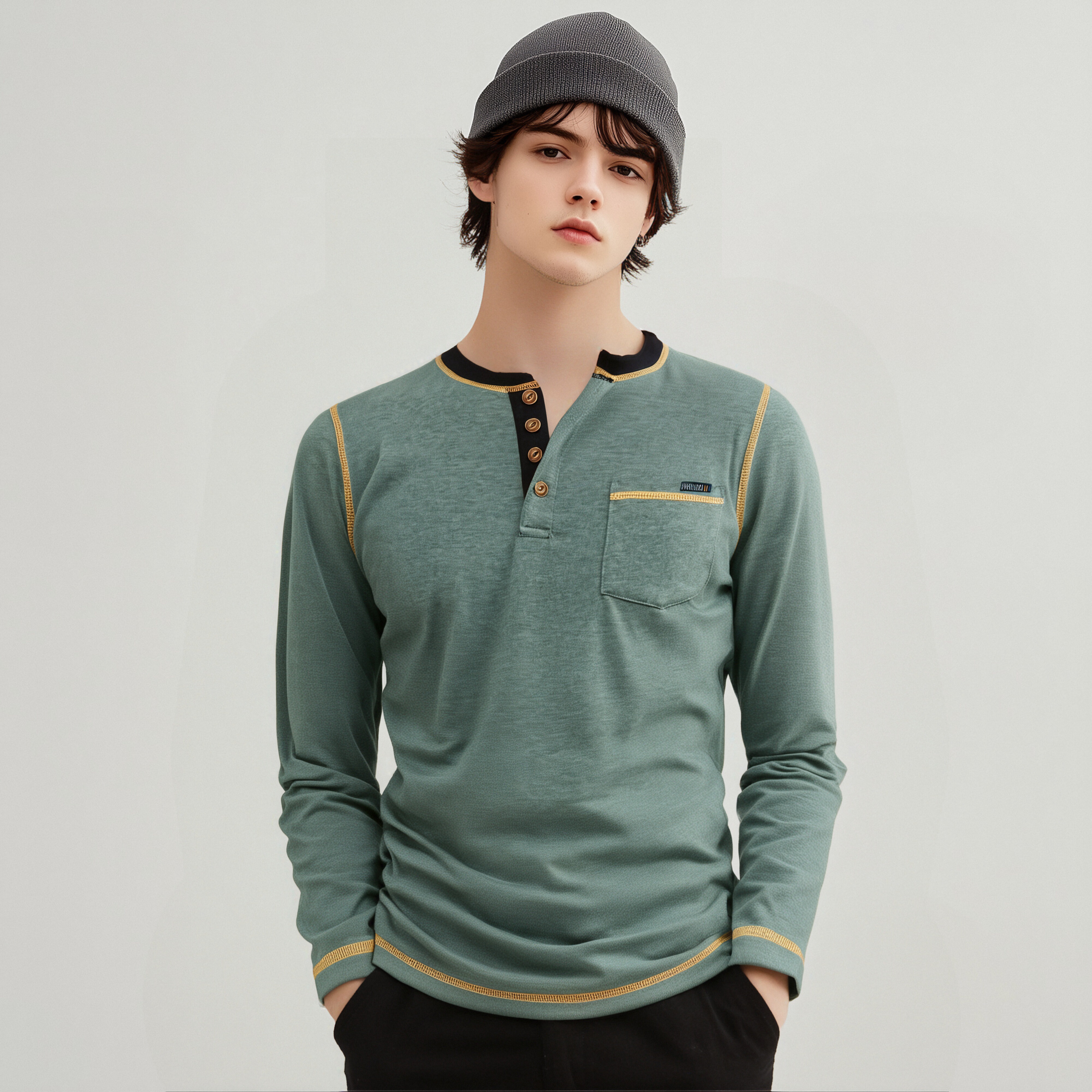 Breathable White Men's Golf Shirts Stylish Design, Moisture-Wicking Technology