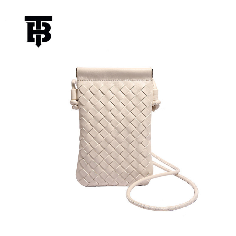 TB BHULAMTE Women's Vertical Woven Phone Bag Free Shipping Designer Luxury New Mini Handbag Fashion High End Portable Shoulder Cross Bag