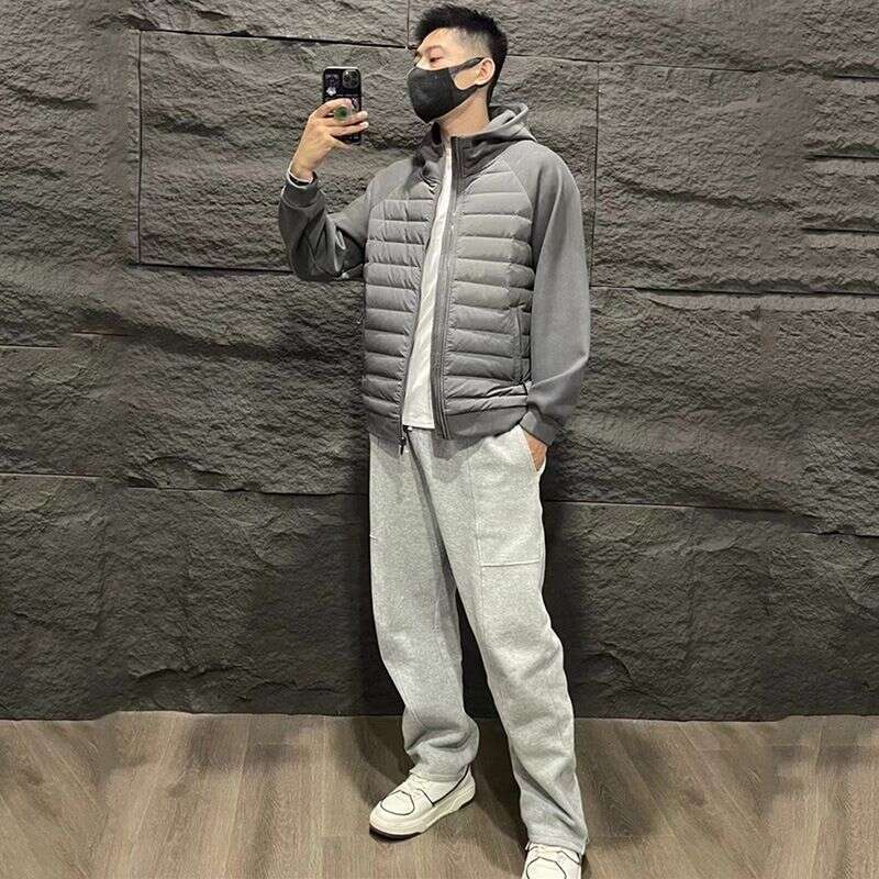 2024 New Cotton-padded For Men And Women The Same Lightweight Comfortable Casual Splicing Jacket