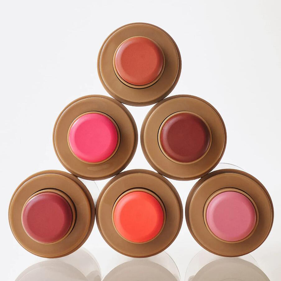 Good quality 7 Colors Blush 5.3g Face Cheek Makeup Stick Beauty Cosmetics Piggy Freckle Toasted Teddy Sleep Girl Juice Box Spicy Marg Cosmetics Long Lasting