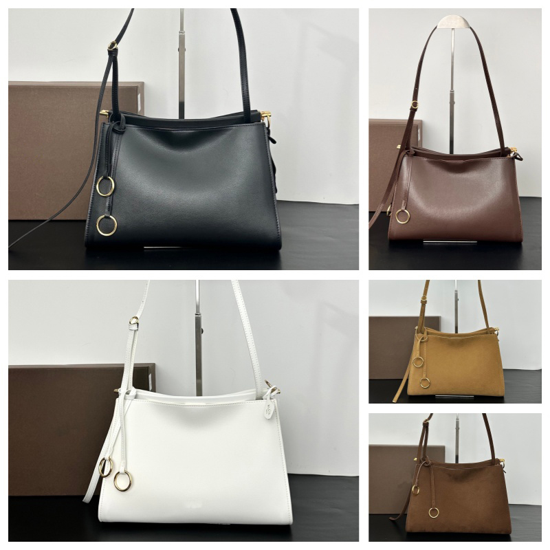 Designer Womens Le CLICK Coeur Shoulder Bag Top Quality Large-Capacity Shopping Bag Soft Leather Zipper Handbag