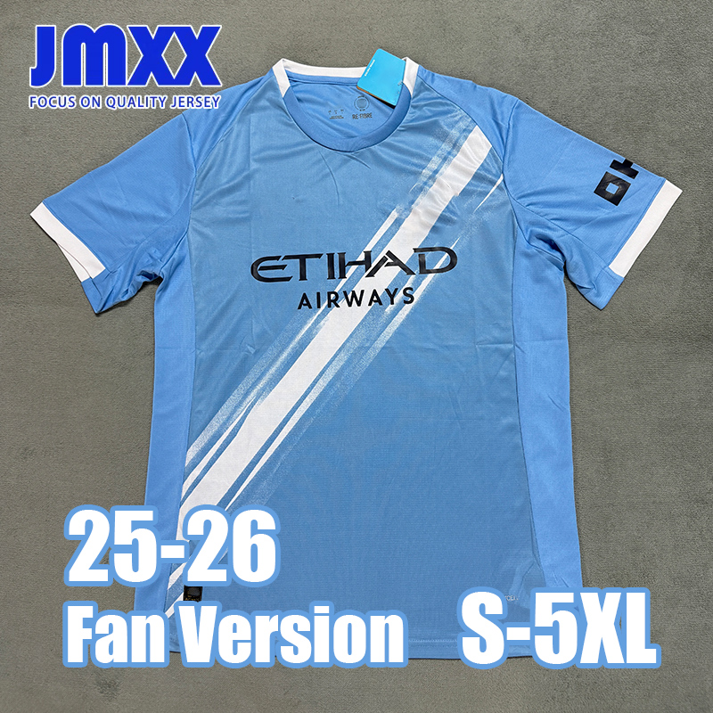5XL 4XL XXXL JMXX 25 26 Mans Citys Soccer Jerseys Home Away Third Special Mens Uniforms Jersey Man Football Man Shirt 2025 2026 Fan Version