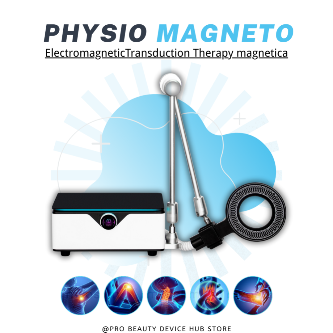 Professional Portable Physio Magneto Therapy Machine CE Certified PEMF Device for Sports Rehab Pain Relief and Arthritis Support