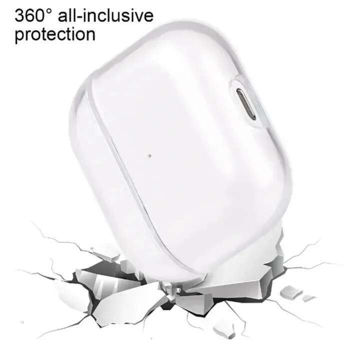 For 4 pro 2 5 airpod earphones 3rd gen Solid Silicone Cute Protective Headphone Cover airpods Wireless Charging Box 2nd Cases