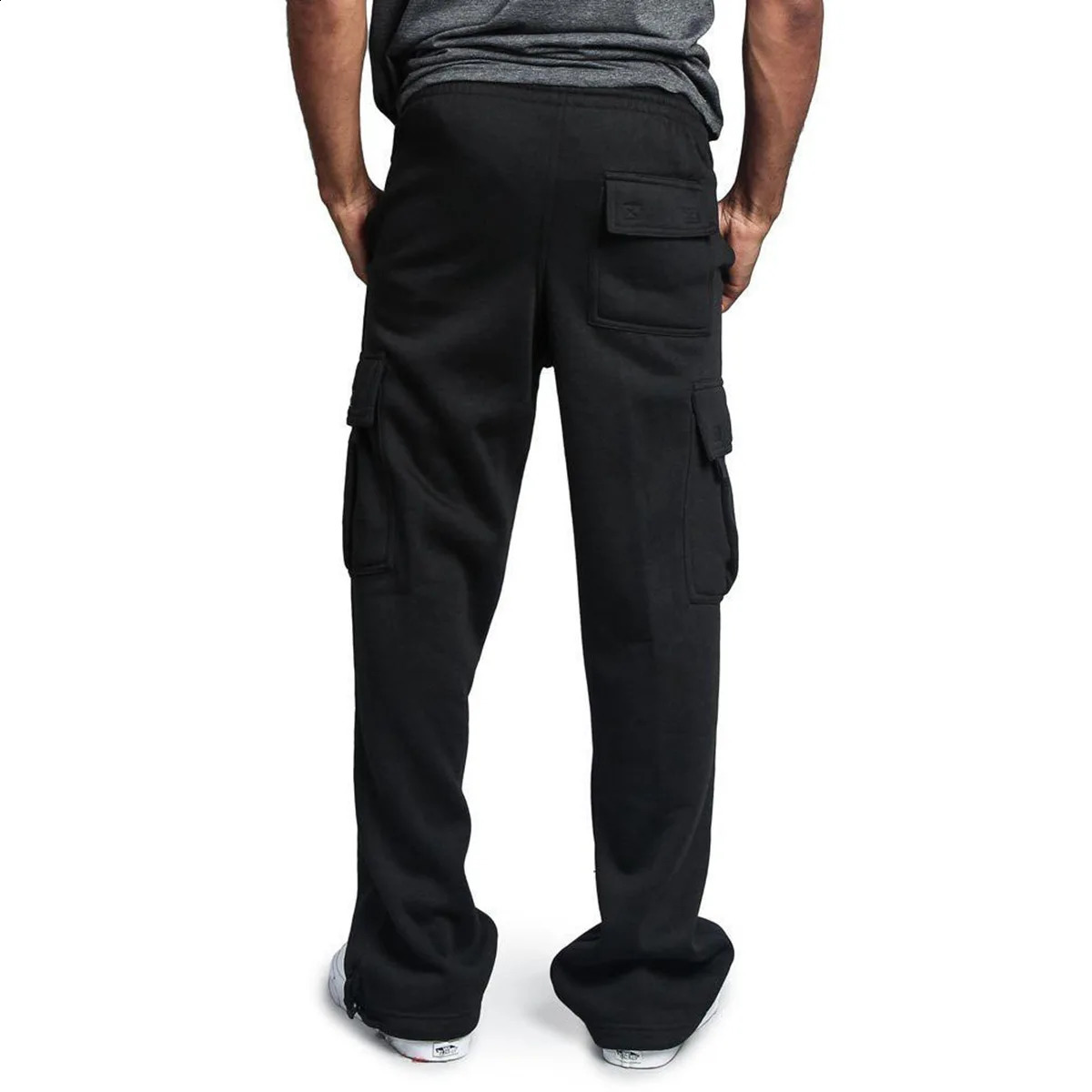 Men Cargo Loose Pants Spring Summer Male Retro Vintage Full Wide Leg Pant LXDZZL5 250815 - view 5