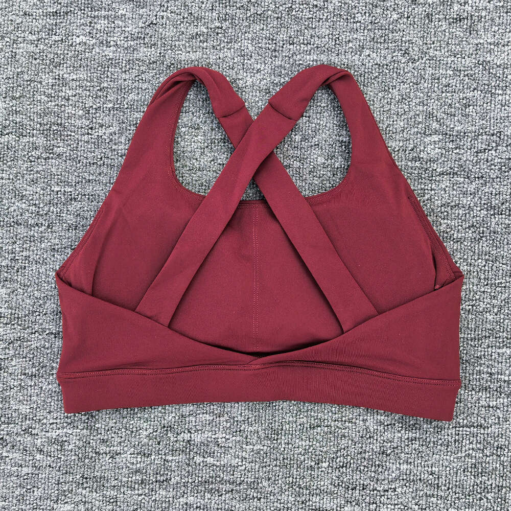 Cloud Feel Tight Yoga Vest Sports Bra Shockproof High-Intensity Pilates Running Outdoor Fitness Clothing for Women de