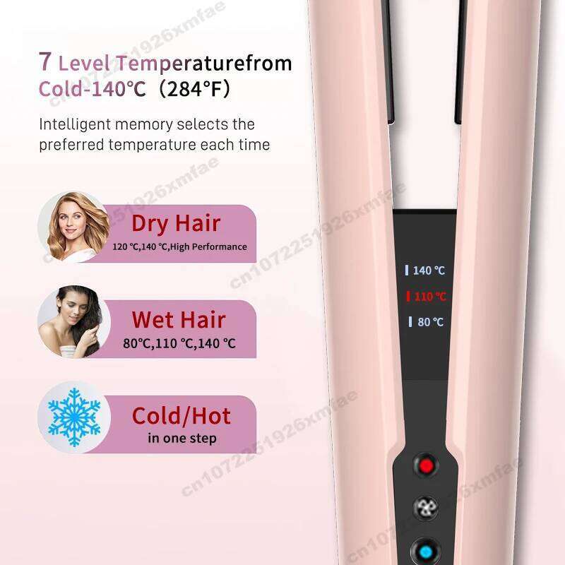 Professional 2 IN 1 Straightener & Hair Dryer Negative Ion Hairdryer Iron Long-Lasting Styling Tool Best Gift For Women 250825