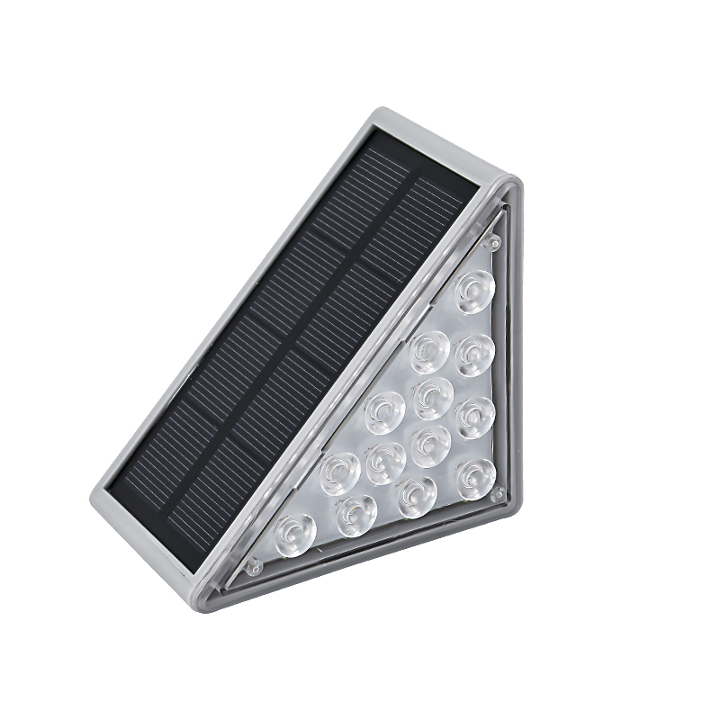 Solar Stair Step Lights, Outdoor Waterproof Step Lights, Garden Pathway Lights, LED Deck Lights