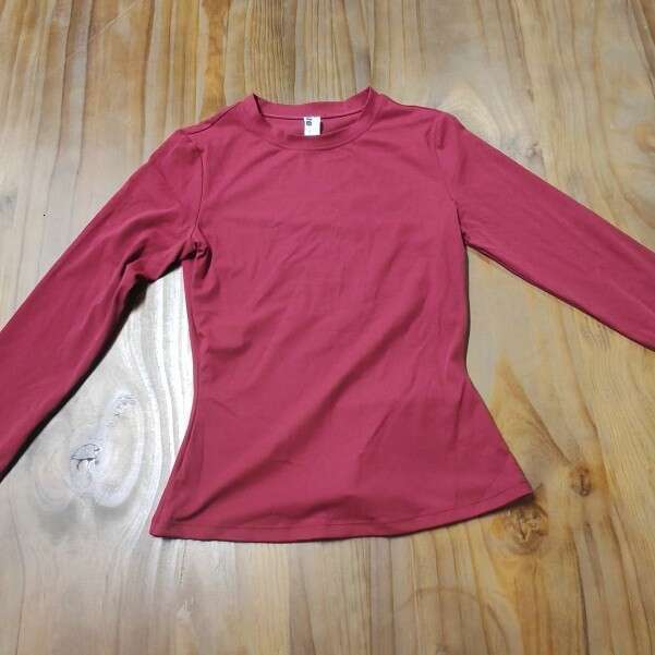 Autumn and Winter New Yoga Wear Long Sleeve Barely There Quick Dry Fitness Running T-Shirt Training Pilates Slim Fit Sports Top 66 02