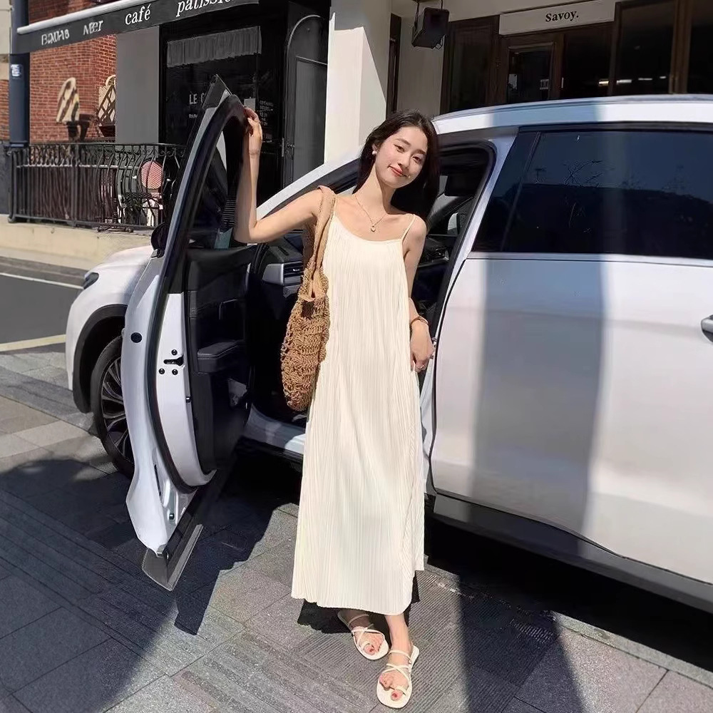 LV210 Summer loose temperament new style skirt long slim