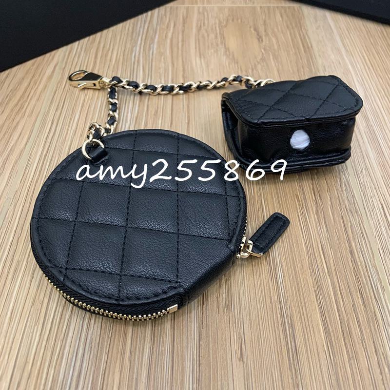 Fashion mini round and square storage bag compliments-gift headphone bag hanging decoration convenient coin purse gift box packing