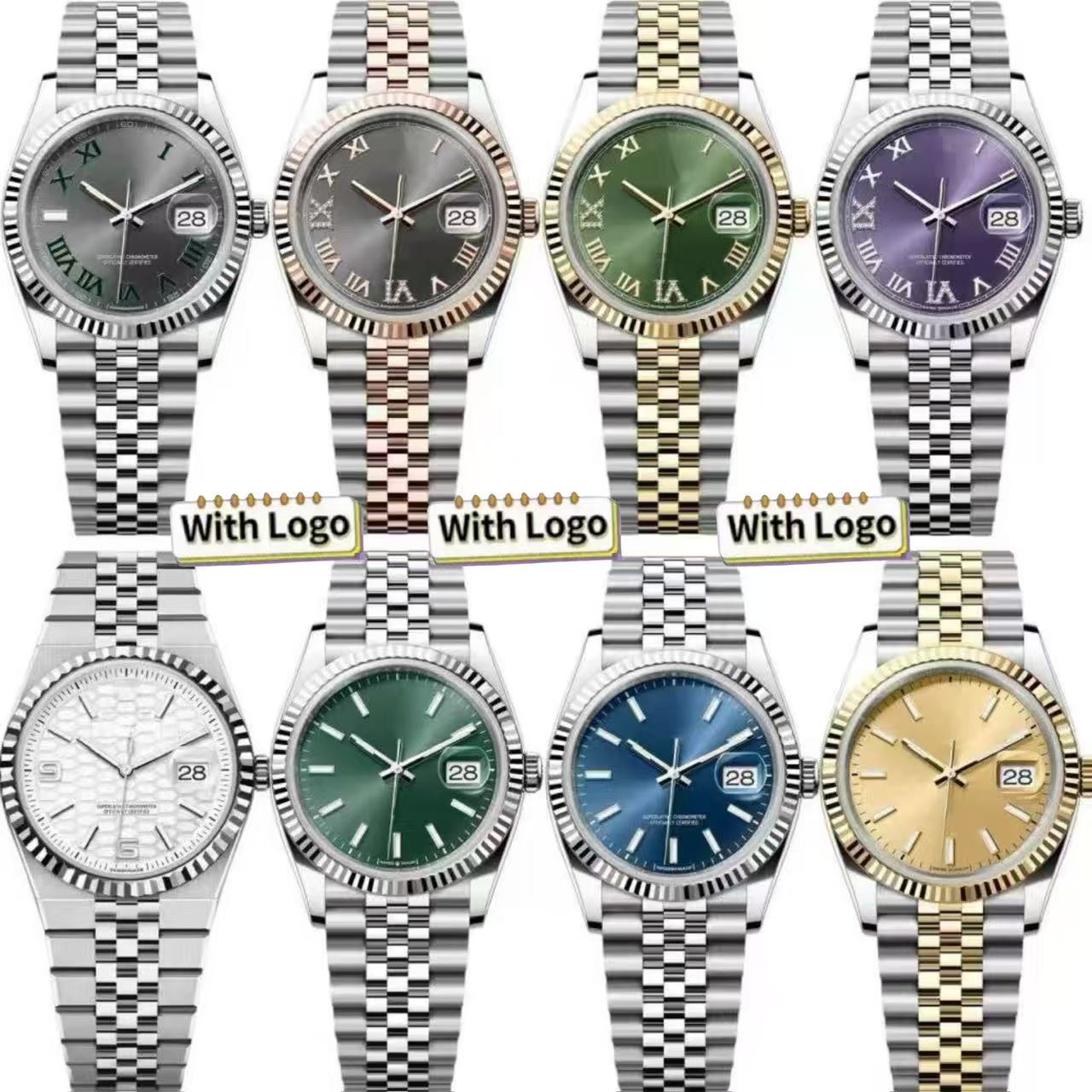Luxury watch mens datejst automatic movement 36/31/41MM AAA Designer watches women waterproof Stainless steel Wristwatches with sapphire Orologio reloj montre