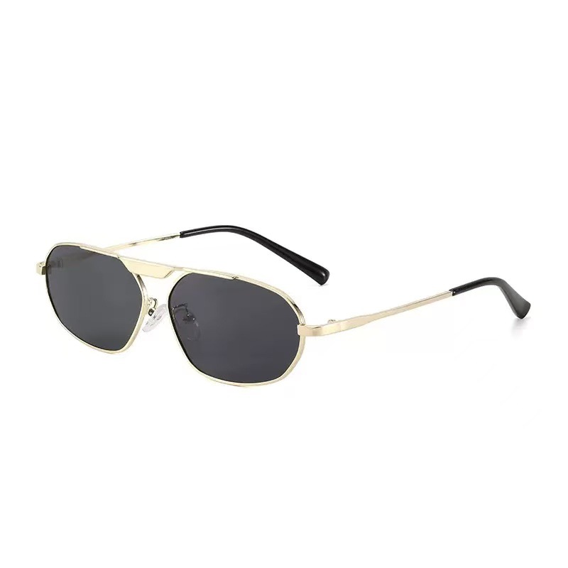 2025 Single Bridge Oval Sunglasses Retro European Style Cat Eye Sun Glasses for Women