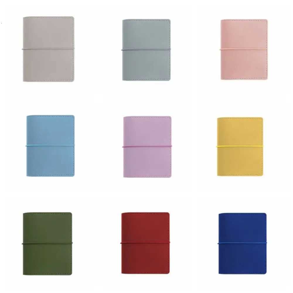 Portable M5 Loose Leaf Notebook PU Leather Blank Page Mini Pocket Notebook Schedule Planner DIY Binder Notebook Office X250825