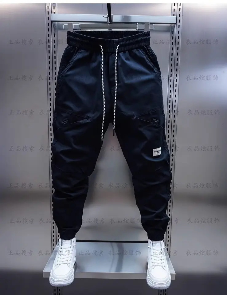 Cargo Harem Pants Outdoor Camping Sports Casual Jogger Sweatpant korean Fashion High Quality Mens Clothing 250815