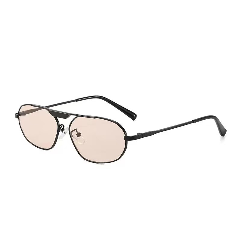 2025 Single Bridge Oval Sunglasses Retro European Style Cat Eye Sun Glasses for Women