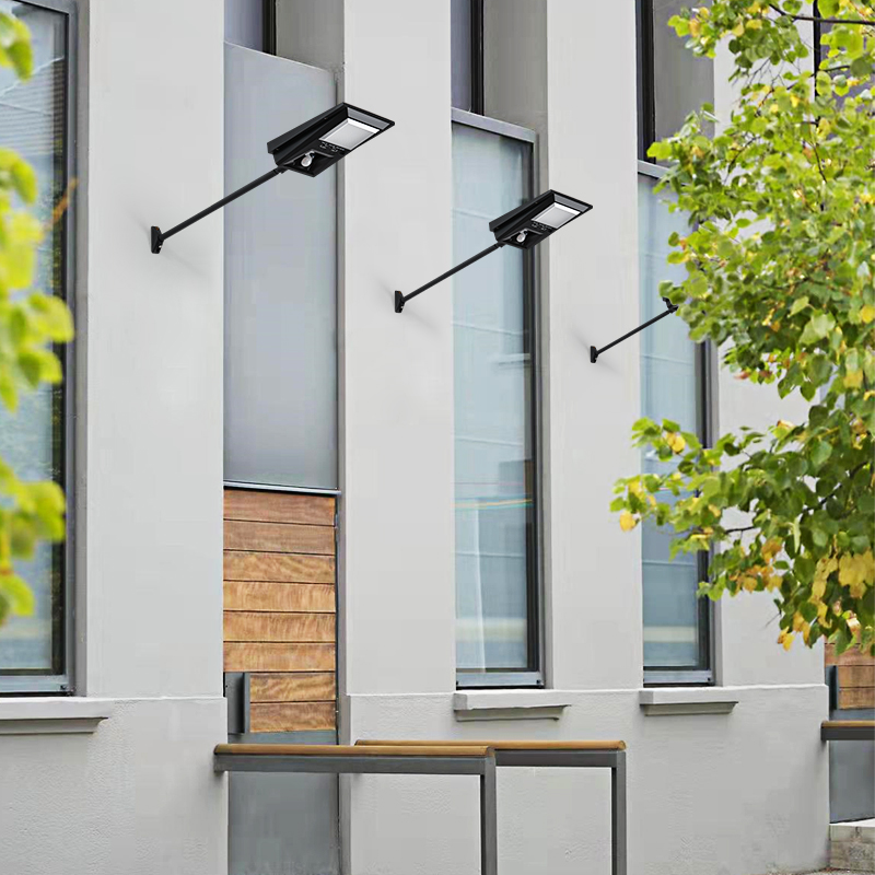 Solar Induction Wall Lamp with Spacecraft Design