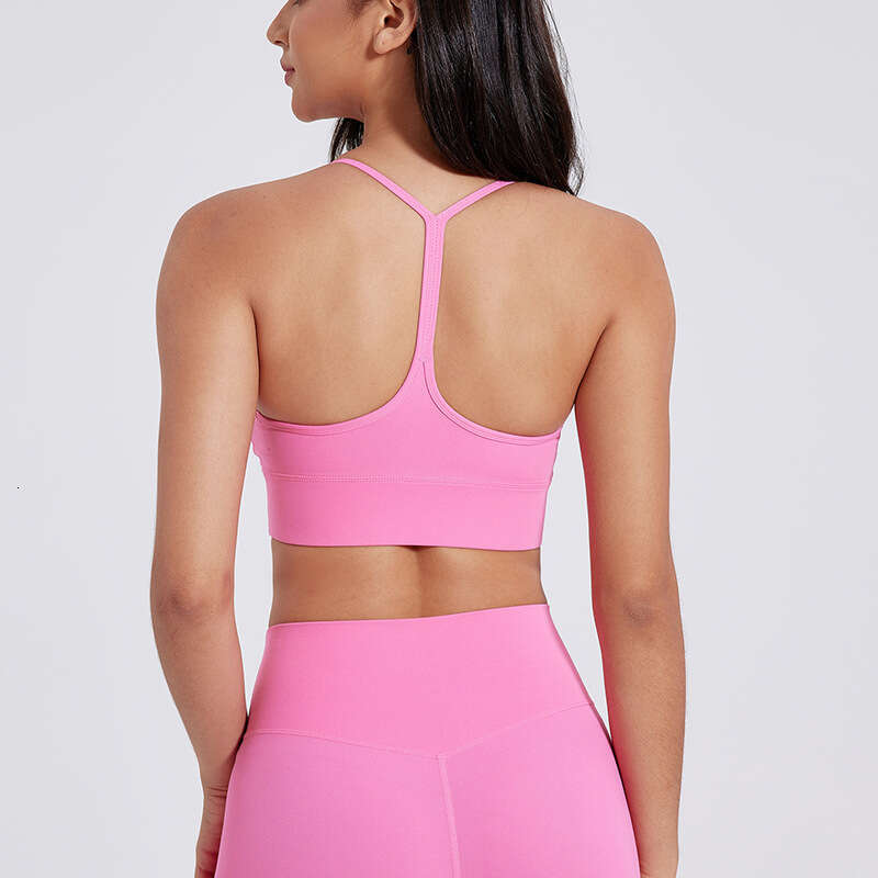 Push-Up Bare Sensation Plus Size Yoga New Fashion Y-Back Sports Bra ab