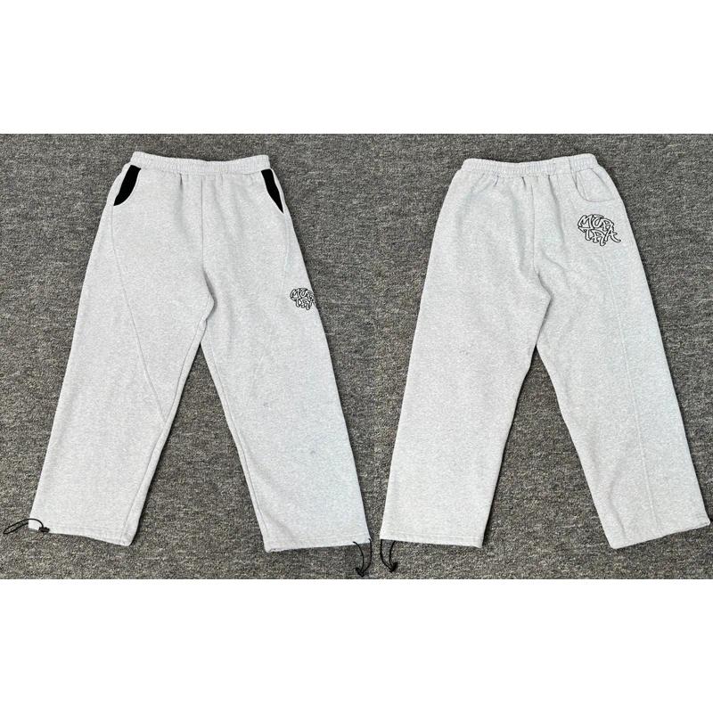 Men's Hoodies Mertra Hoodie Sweatpants High Street Trend Striped Embroidery Letter Hooded Sweatshirt Hip Hop Fashion Pullover Men Women