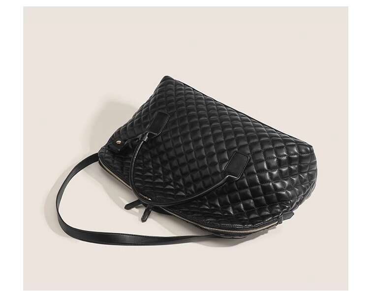Designer Bags Women's Stylish Quilted Leather Travel Trunk Designer Inspired autumn winter Large capacity Tote Bag, fashional Crossbody Shoulder 