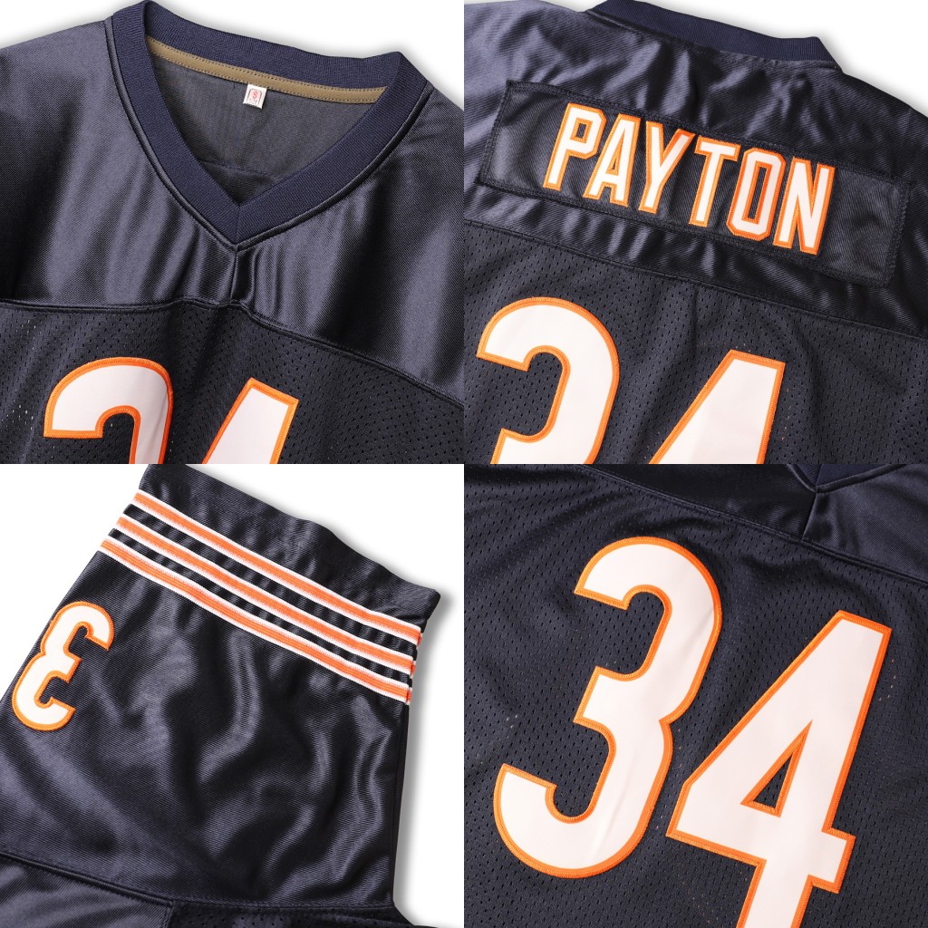 Williams Football Jerseys Embroidery Custom Loveland Bagent Hester Odunze Urlacher Moore Kmet McMichael Singletary Odunze