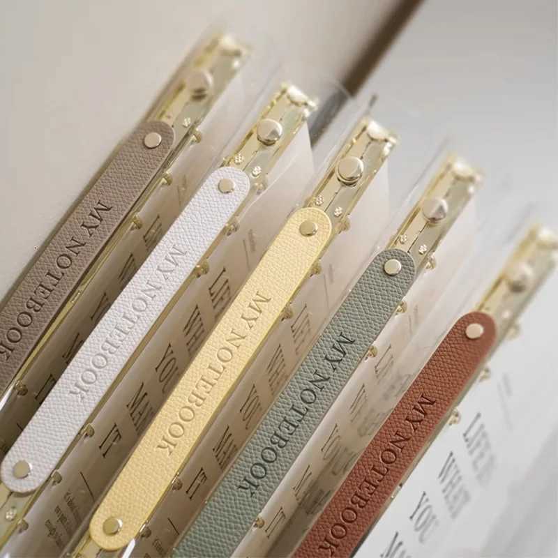 5 High Quality Looseleaf Business Office Notebook Support Customized Binder Journal Diary Planner Notepad School Stationery X250825