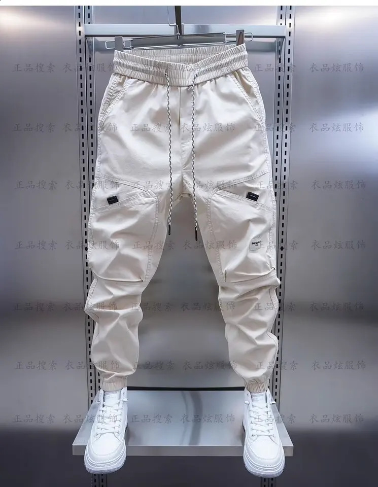 Cargo Harem Pants Outdoor Camping Sports Casual Jogger Sweatpant korean Fashion High Quality Mens Clothing 250815