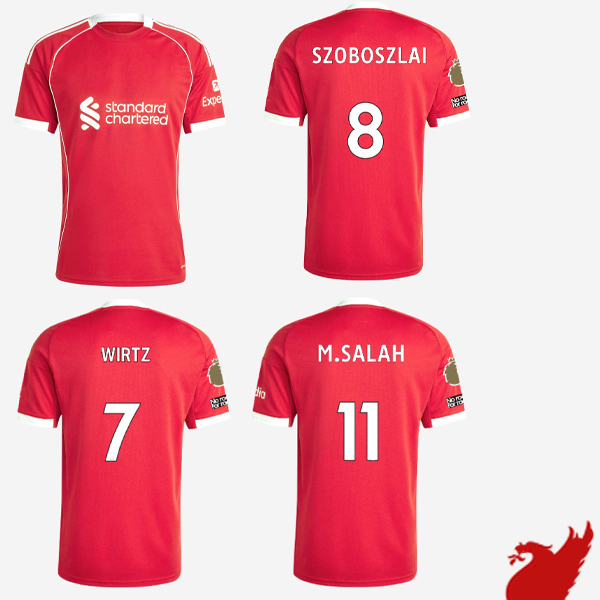 High Quality Polos Soccer Jerseys LiversPoool 25 26 Kit Football Shirt 25 26 Fans Player Home Away Thrid Green Maillot De Foot Men Kids Football Kits Tops Size S-4XL