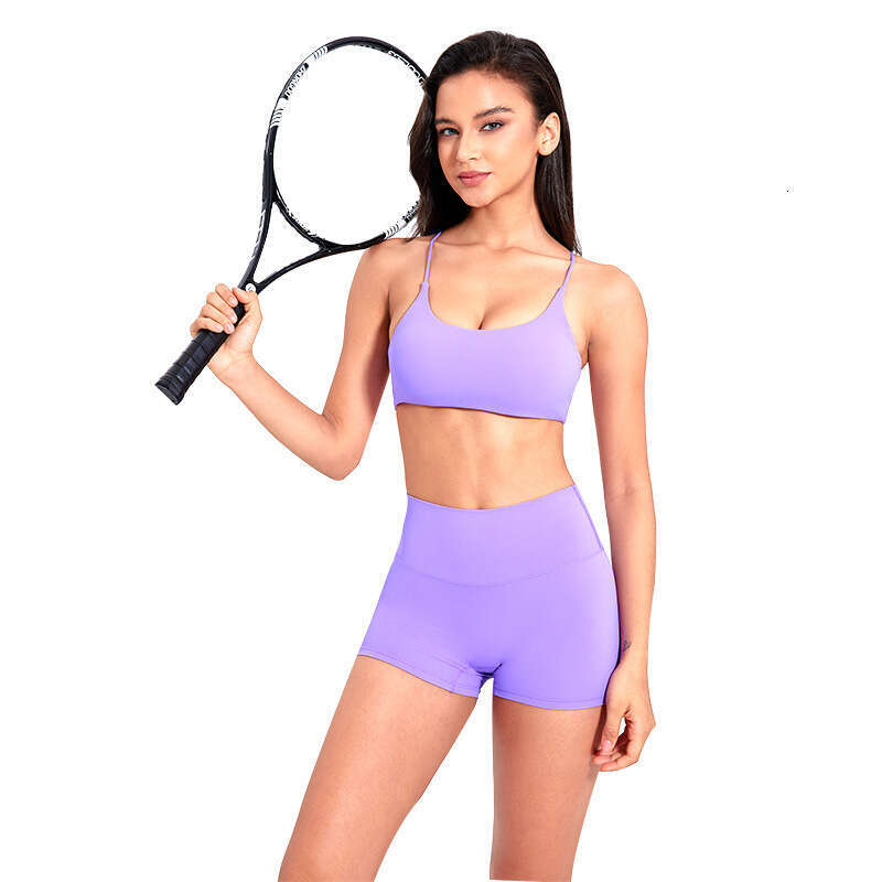 European Style Outdoor Running Quick-Dry Fitness Sports Bra Designer Women with Chest Pads Naked Feel Yoga Vest 60