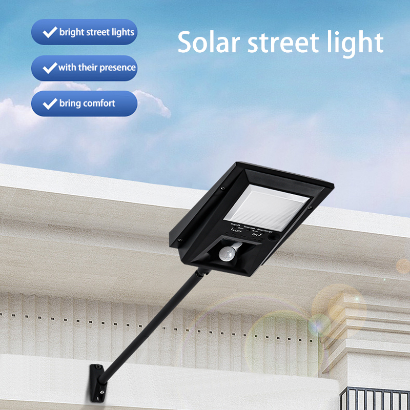 Solar Induction Wall Lamp with Spacecraft Design