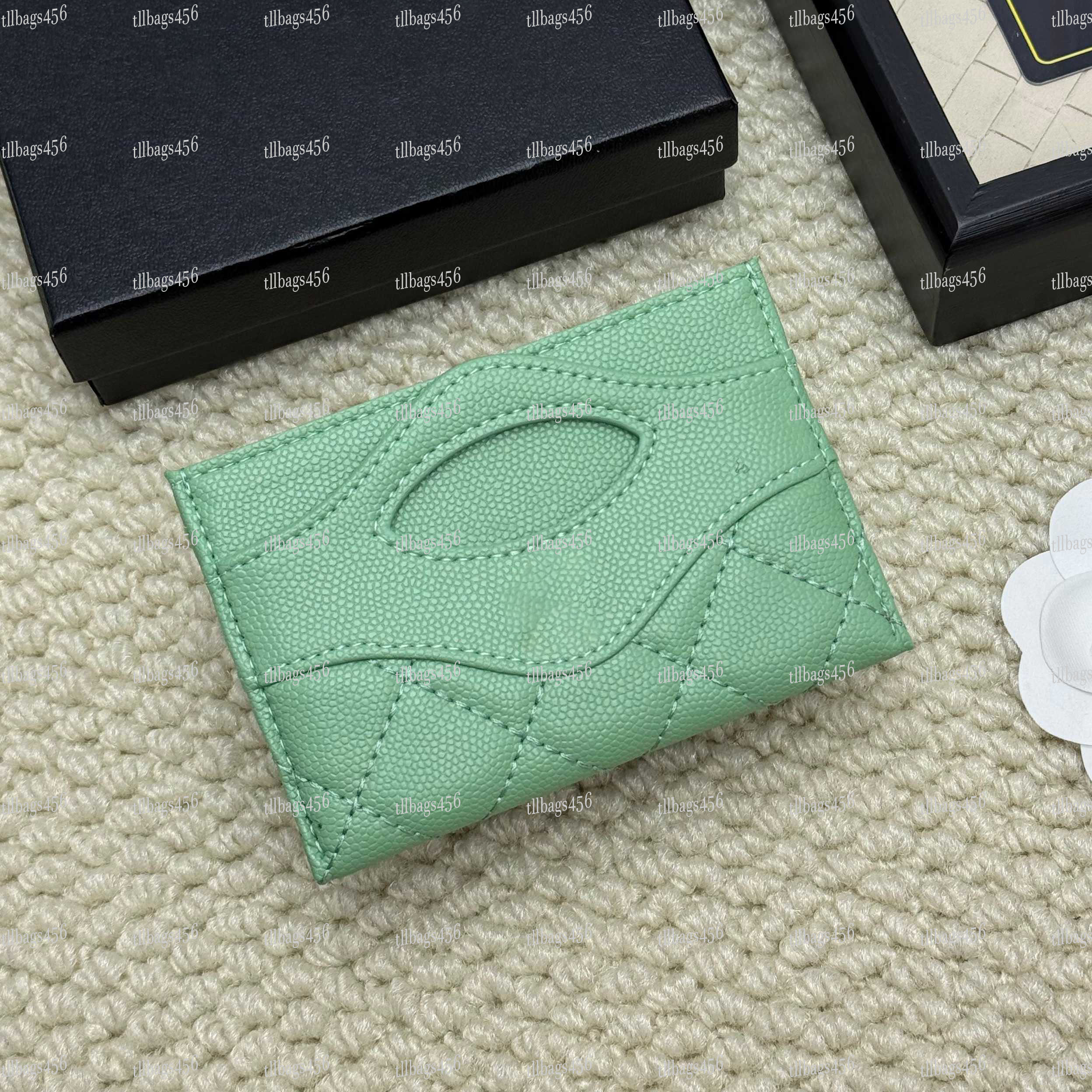 Designer Women Card Holder Trend Wallet Purse Stylish Handbag Clutch Bag Vintage Borsa Sacoche Crossbody Key Pouch Pochette 11CM