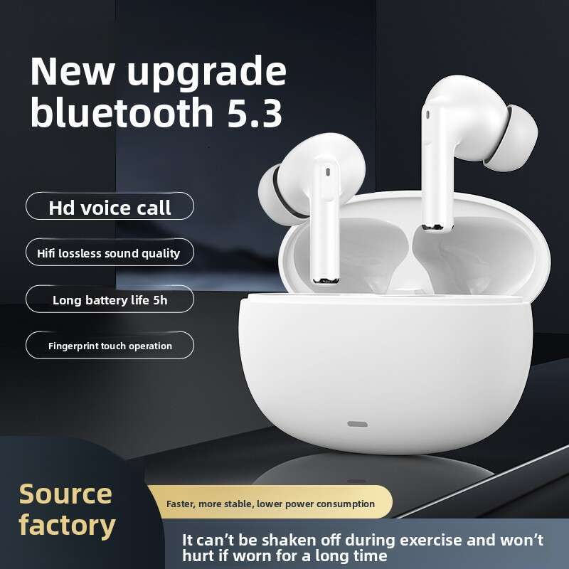 New M72S Private Model TWS Bluetooth Earbuds Ultra-Long Battery Life Four-Mark ENC HD Call Noise Cancelling Sports Wireless