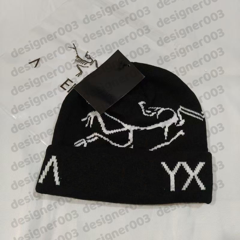 Warm designer beanie winter designer hats for men knitted bonnet soft bird vintage fashion womens skull cap climbing sport soft Bonnet Luxe black winter hat