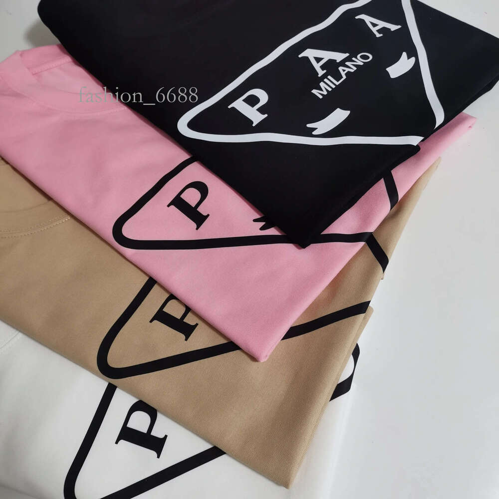 Mens Designer T Shirt Summer Short Sleeve Casual Shirts Fashion Inverted Triangle oose Polos Beach Style Breathable Tshirts Tees Top Clothing Multi Styles