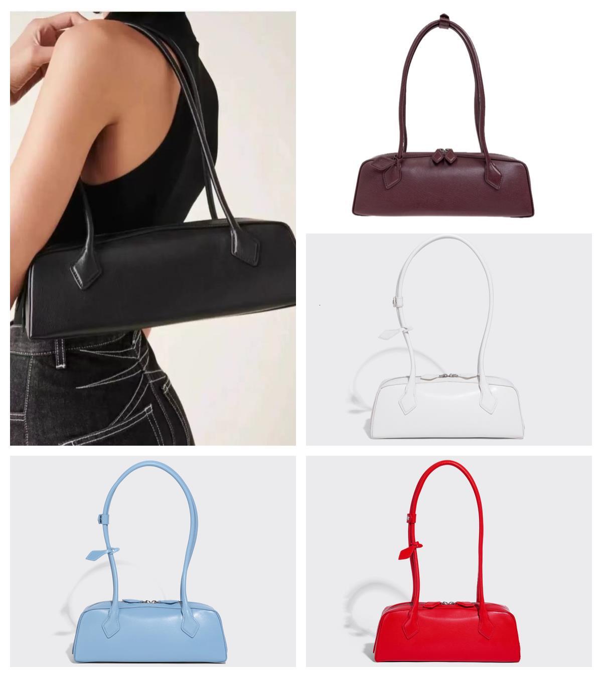 Top Designer Baguette Bag Leather Shoulder Handle Bag Womens Printed Zipper Opening Crossbody Bag Luxury Underarm Bag Wallet 5A