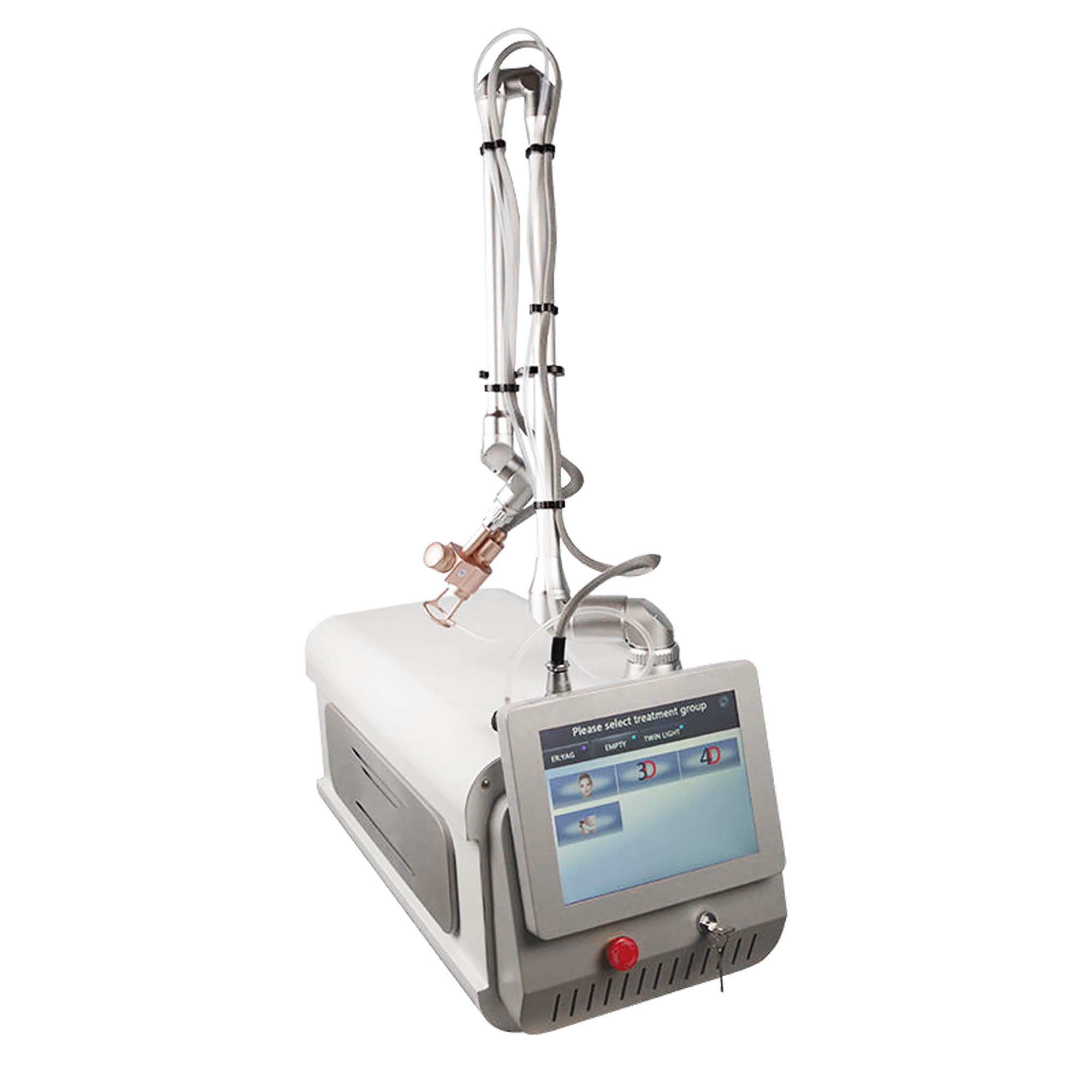 Fotona4D Pro Fractional CO2 Laser Beauty Device 10600nm Skin Tightening Firming Hyperpigmentation Correction Pigment Spot Reduction Pore Refinement Ma
