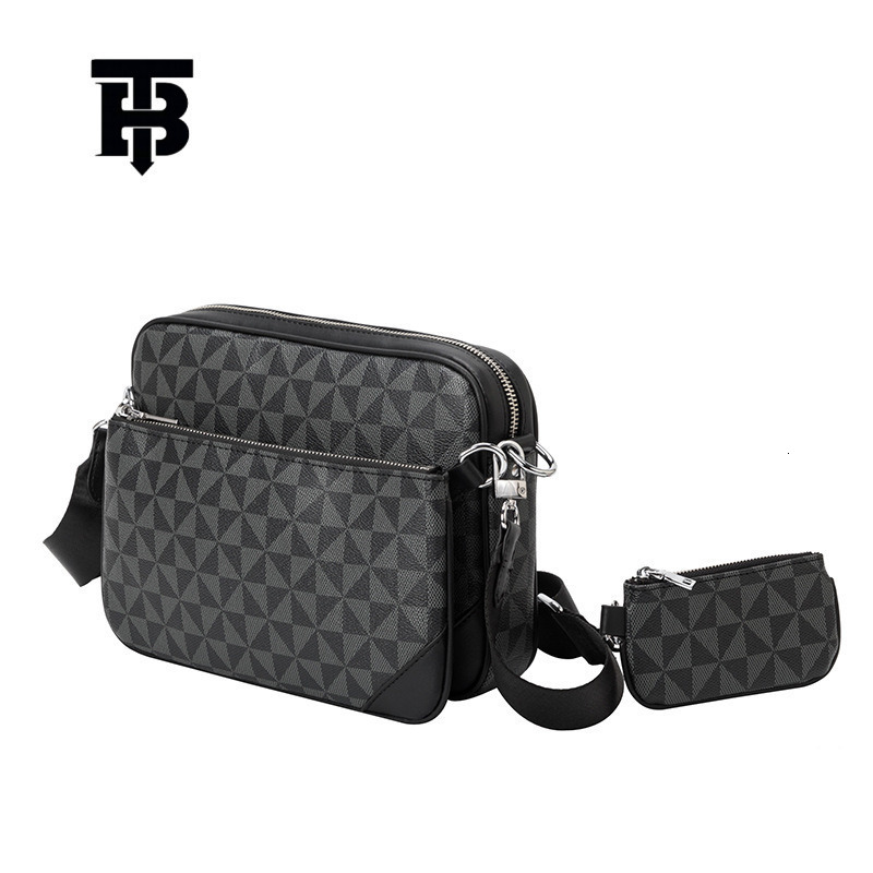 TB BHULAMTE Free Shipping Designer Women's Geometric Printed Handbag European And American Popular Single Shoulder Crossbody Bag Luxury Three In 