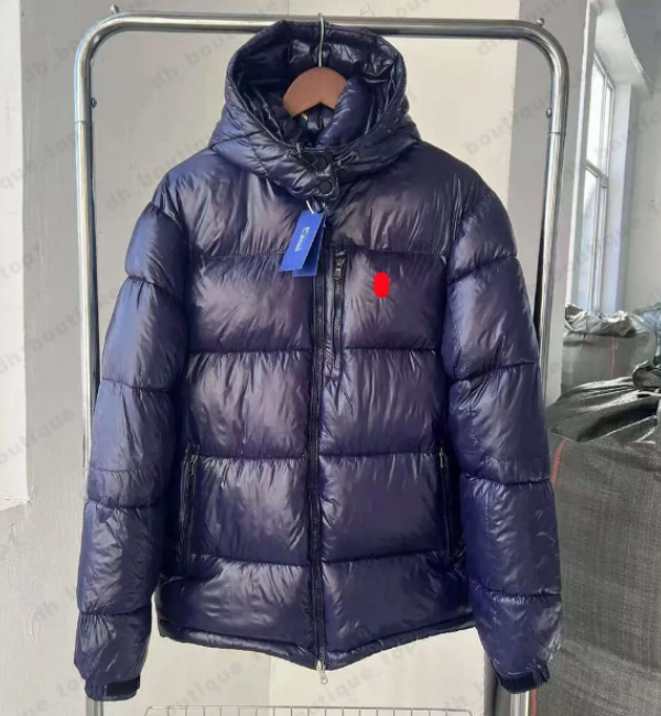 Designer Man Puffer jacket Men Women horse Pony Embroidery Thickened Winter down jacket fashion casual winter coats polo jackets parkas Big size xs-2xl