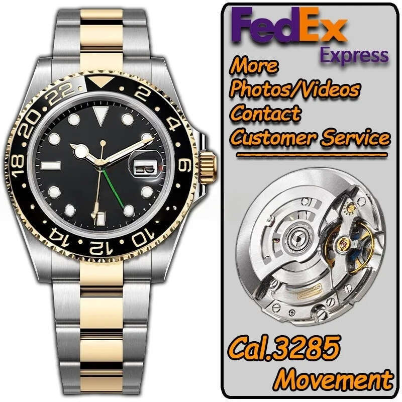 Super Men and Top Quality Automatic 3285 Mechanical iced Out Women Designer Men Pass Dia Watches Free delivery Superclone watch pass dia test with box AAAa