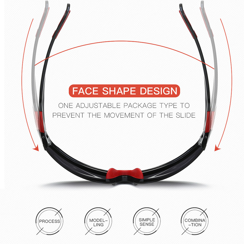 Men's polarized sunglasses for cycling, outdoor sports and UV protection sports glasses cycling glasses windproof sunglasses cycling glasses wome