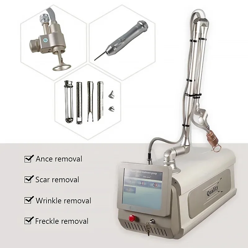 New CO2 Fractional Laser RF Machine 4D Fotona 10600nm Acne Scar Removal Skin Tightening Remove Wrinkles Vaginal Rejuvenation Beauty CE/ROHS Salon Mach