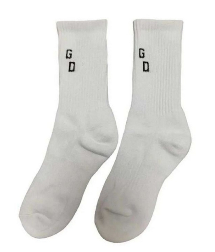 10 Cotton Socks For Men And Women Pair Classic Alphabet Breathable Socks Mixed With Football Basketball Sports Socks